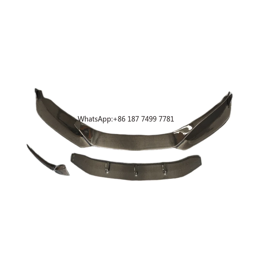 

Carbon fiber front lip body kit for . i8 high-quality carbon fiber EB style front spoiler carbon fiber front chin body kit