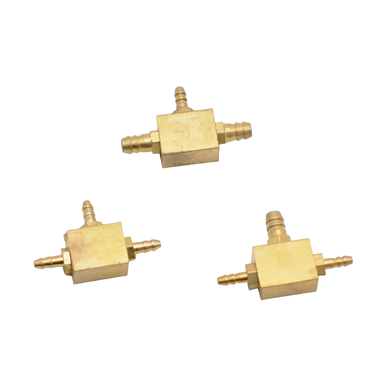 5pcs Dental 3 WAY Adaptor Copper Connectors Valve Air Water Valve Three Accept Valve Dental Chair Unit Spare Part Acessories