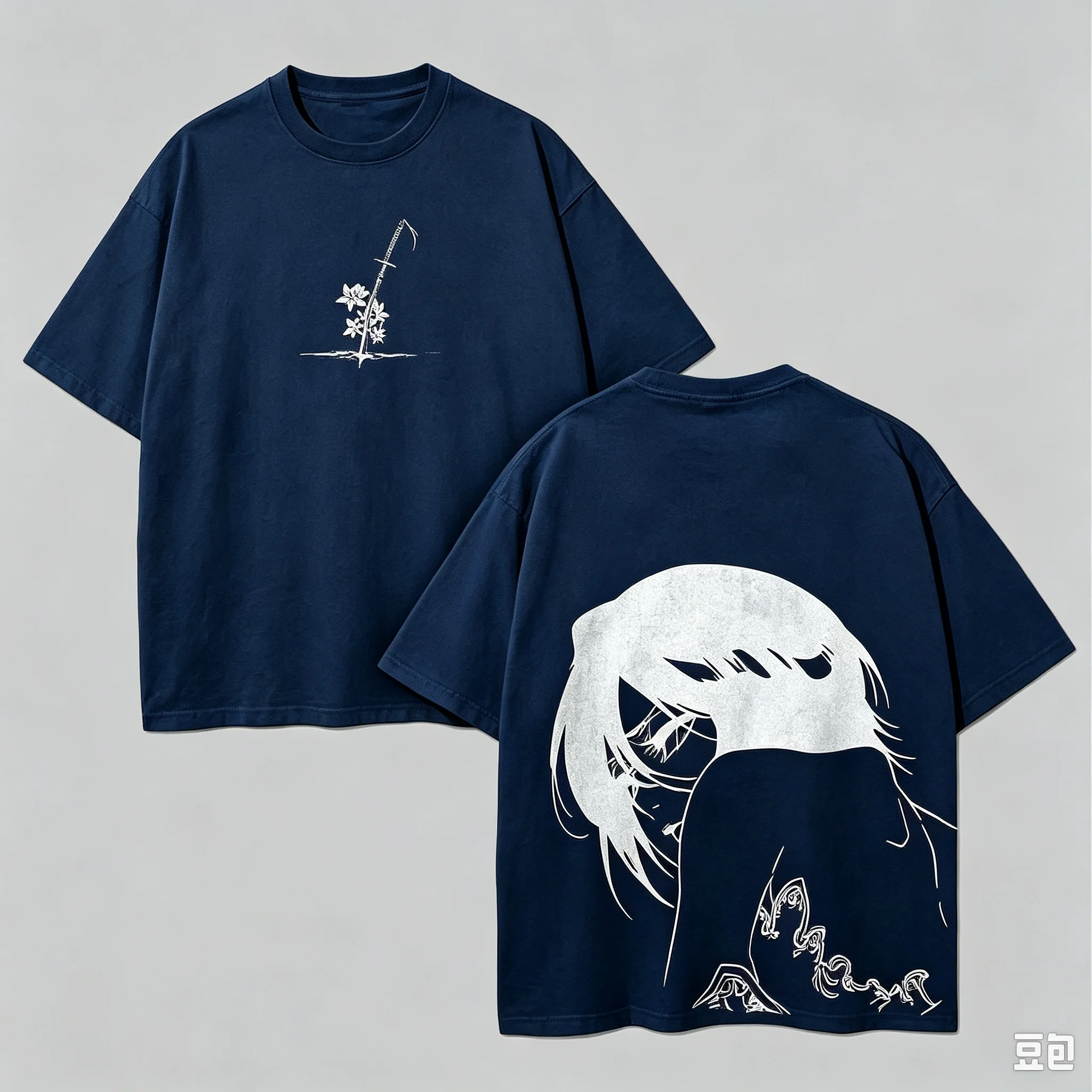 Kuchiki Rukia BLEACH T-Shirt Herren Damen Kleidung Anime Vintage Y2k Gewaschenes Oversized T-Shirt Unisex Kurzarm Baumwoll-Tops – Detail 4