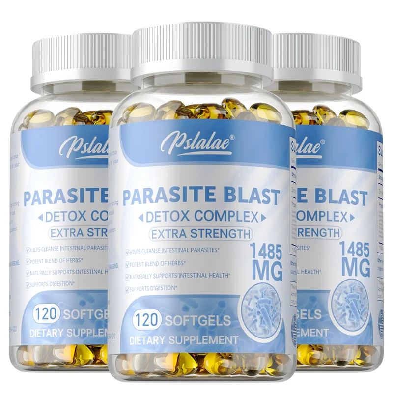 

Parasite Blast - Removes All Body Parasites, Natural Gut Health, Cleans Colon Detox + Cleanse, Liver Immunity