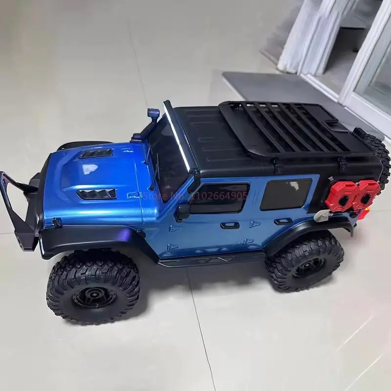 Hb 1:10 R1011 Wrangler Pełnowymiarowy zdalnie sterowany model symulacyjny Szybki samochód do wspinaczki terenowej Zabawka dla dorosłych Prezent