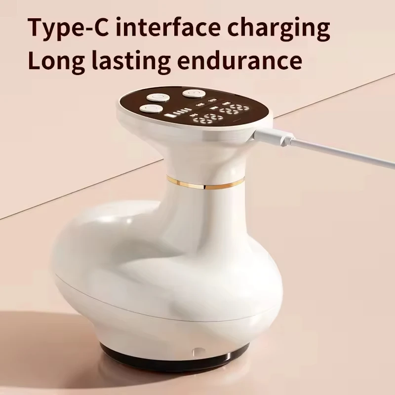 

Electric Suction Cup Vacuum Massager Body Profissional Cupping Therapy Set EMS Anti Celulite Fat Burning Guasha Tools Heating