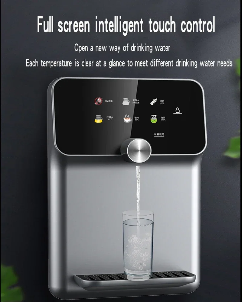 المنزلية 220 فولت المنزل الحائط موزع المياه لحظة موزع الماء الساخن الذكية الجديدة لحظة الساخن الحائط مستقيم شرب م