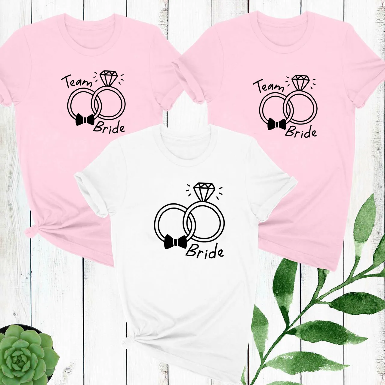 Bachelorette Party T Shirts Wife of The Party Bridesmaid Shirt Wedding Party Gift Team Bride TShirt Clothes Maid of Honor Tee