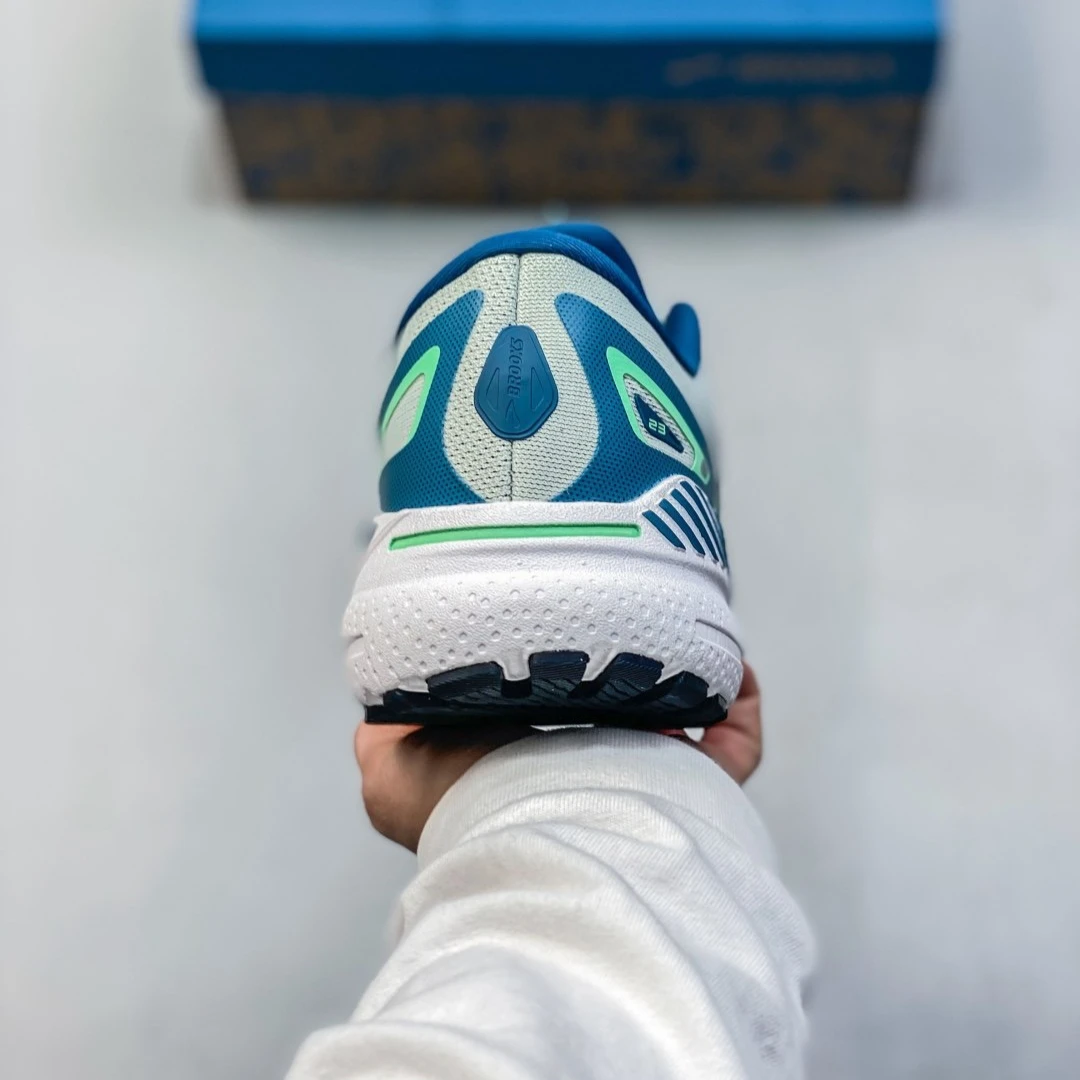 BROOKS Adrenaline GTS 23 chaussures de course noir ébène hommes espadrilles décontractées