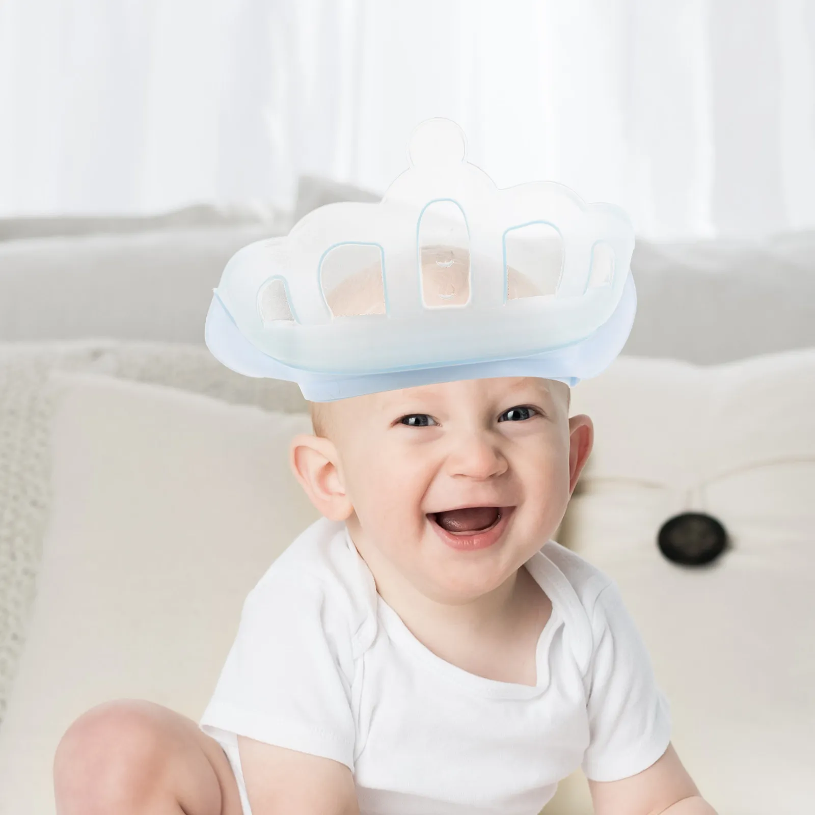 

Baby Shampoo Shower Cap Adjustable Waterproof Hair Washing Visor Shower Cap for Toddler Kids Bath Hair Washing Caps