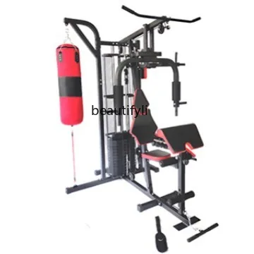 

comprehensive trainer Three-person standing household large combination equipment Strength multi-functional exercise equipment