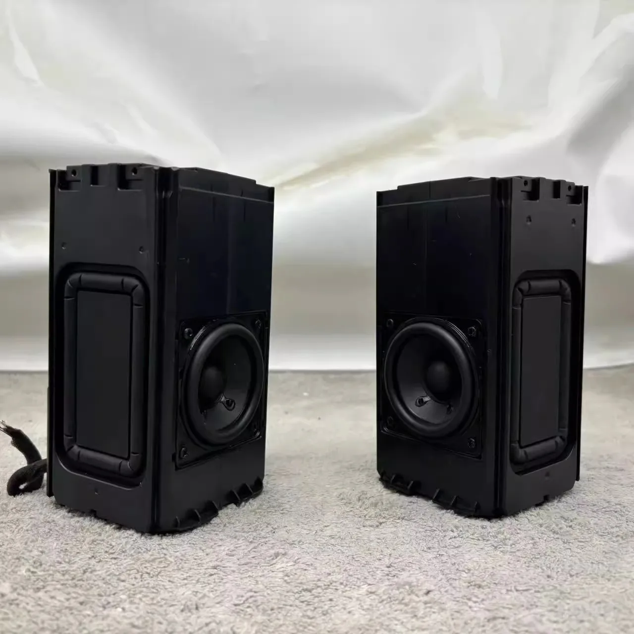 GHXAMP 고성능 2.75인치 풀레인지 스피커 드라이버(롱 스트로크 듀얼 베이스 다이어프램 패시브 170mm*90mm*83mm 2개 포함)