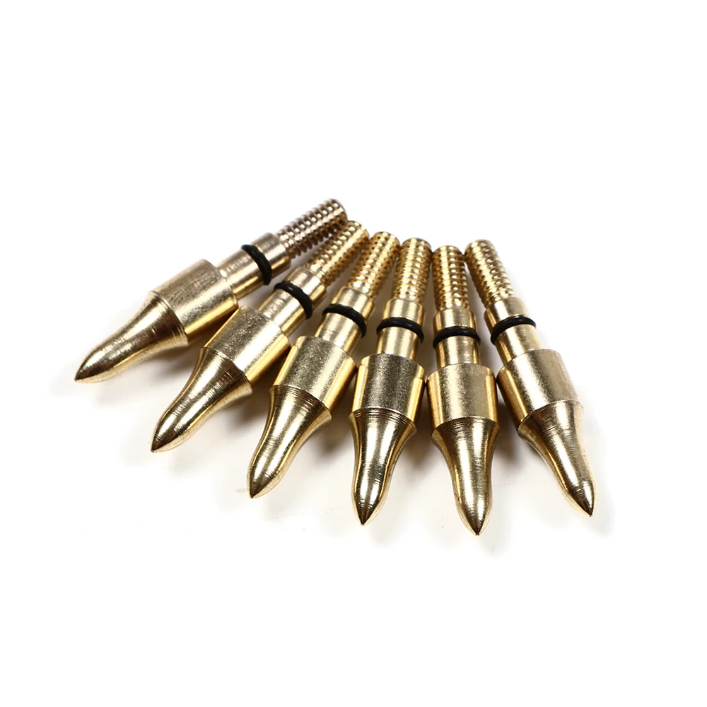 12/24/50pcs Archery Broadheads 100 Grain Arrow Head Tips Field Points Arrowheads for Compound/Crossbow/Recurve Bow