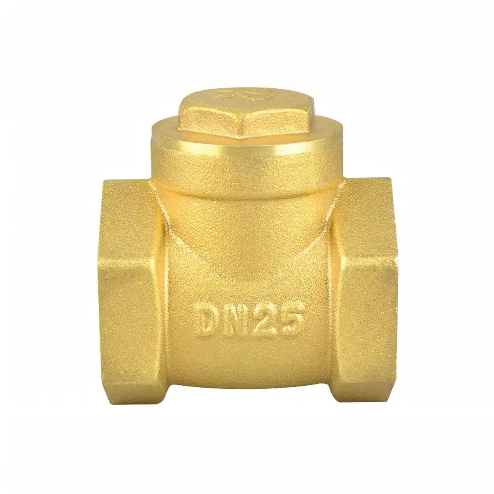 Durable Brass Swing Check Valve BSP Female Thread Non-Return Valve 1/2