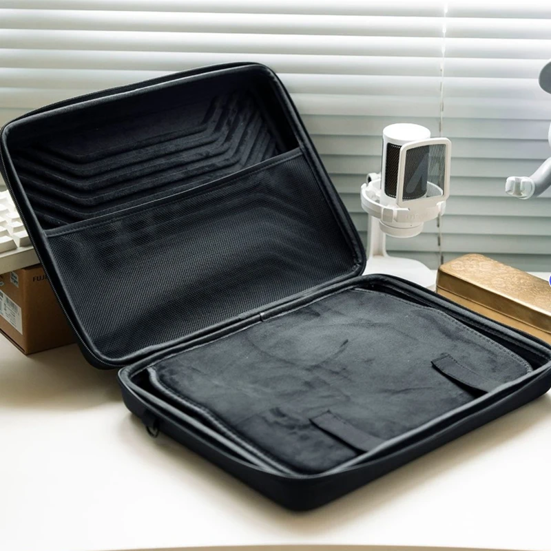 FBB Portable Storage Bag Nylon Fabric Travel Carry Case  60-75% Keyboard Bags Large Capacity Travel Electronics Accessories