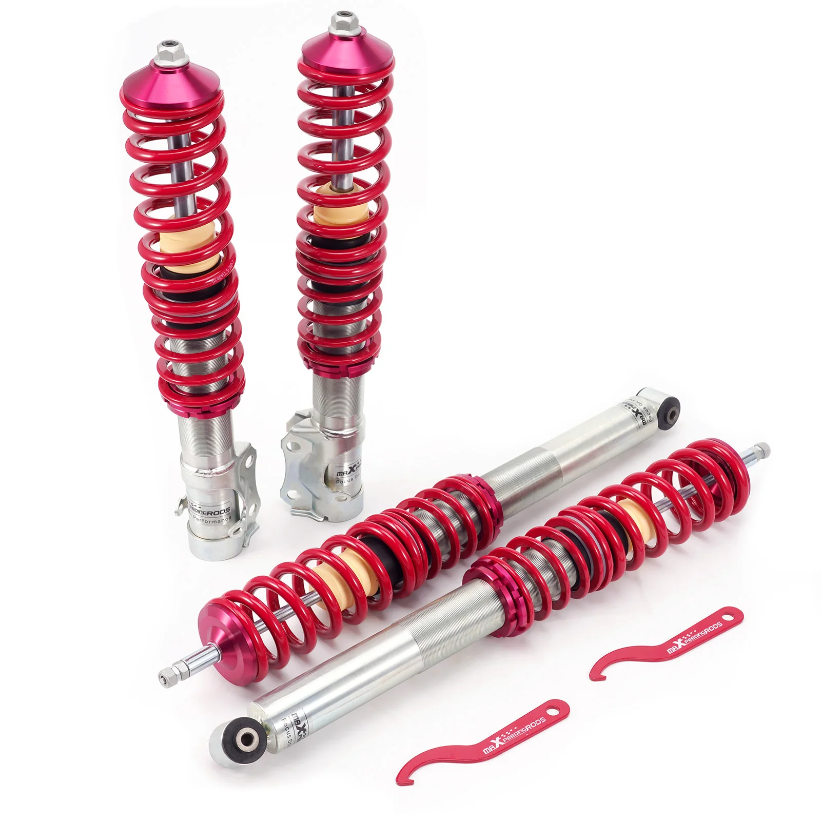 フォルクスワーゲンゴルフ85-2000, VWジェッタ84-92用のフロントおよびリアコイルオーバーストラップ