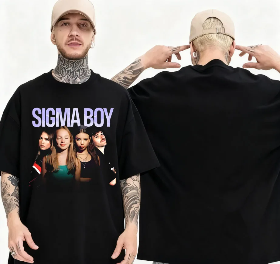 2025 verano cómodo Sigma Boy basura manga gráfica Camiseta De algodón suave Ropa De Mujer Casual Hip HopCamisetas Y2k