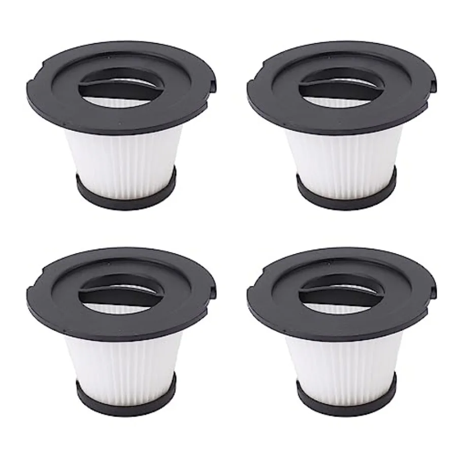 

Vacuum Replacement Filter, 4pcs Vacuum Cleaner Replacement Filters Washable Vacuum Filter Detachable Filter Accessory for MooSo