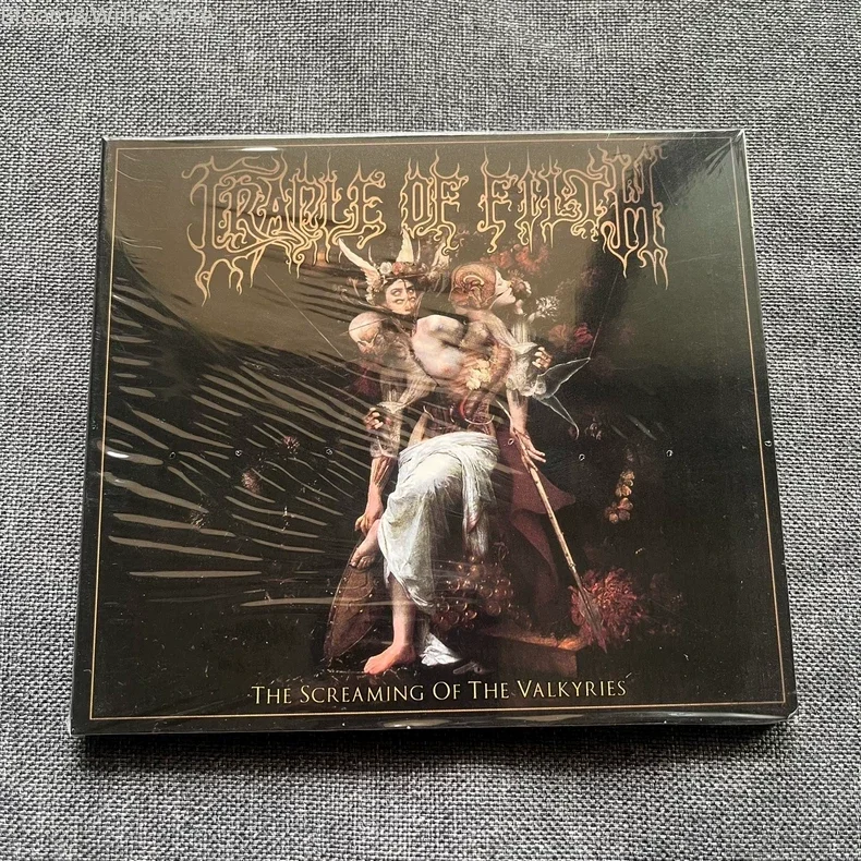 

Знаменитые экстремальные метал-группы Великобритании: Pop Cradle of Filth, Richard Music CD, The Screaming of The Valkyries, музыкальный альбом.