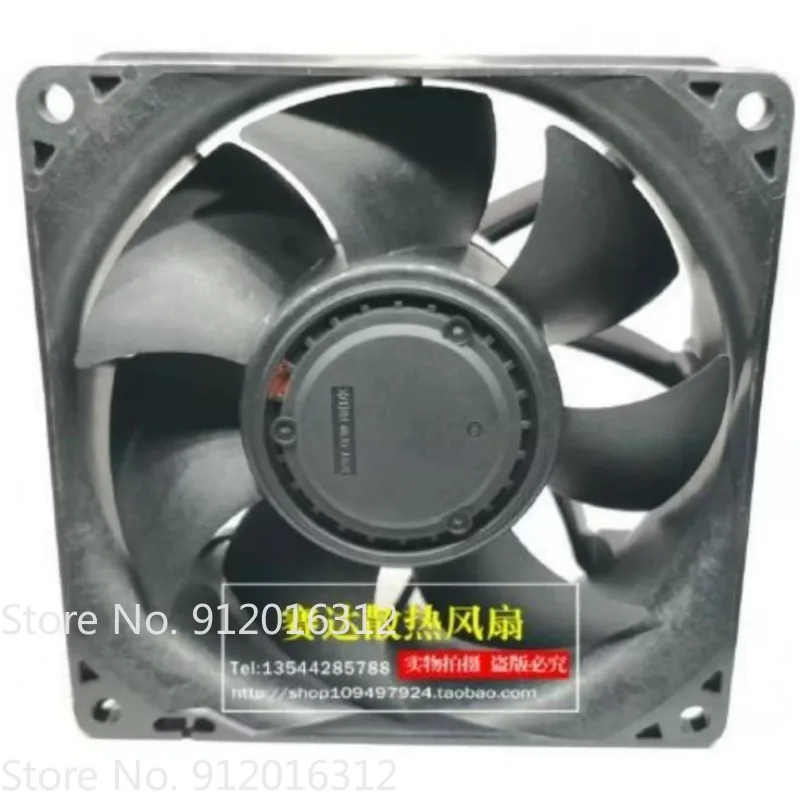 New Cooler Fan for NIDEC V92E12BMA7-52T07 9238 12V 0.62A 3 Wire Cooling Fan 92 * 92 * 38MM