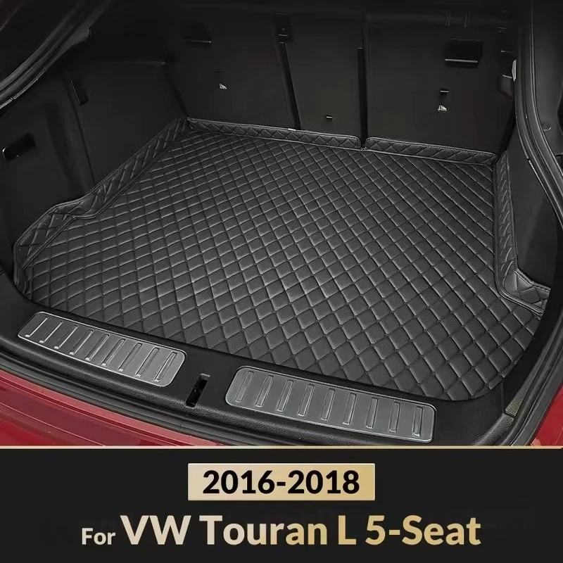 

Коврик в багажник автомобиля для Volkswagen VW Touran L 5-Seat 2016 2017 2018, автомобильные аксессуары на заказ, украшение интерьера автомобиля
