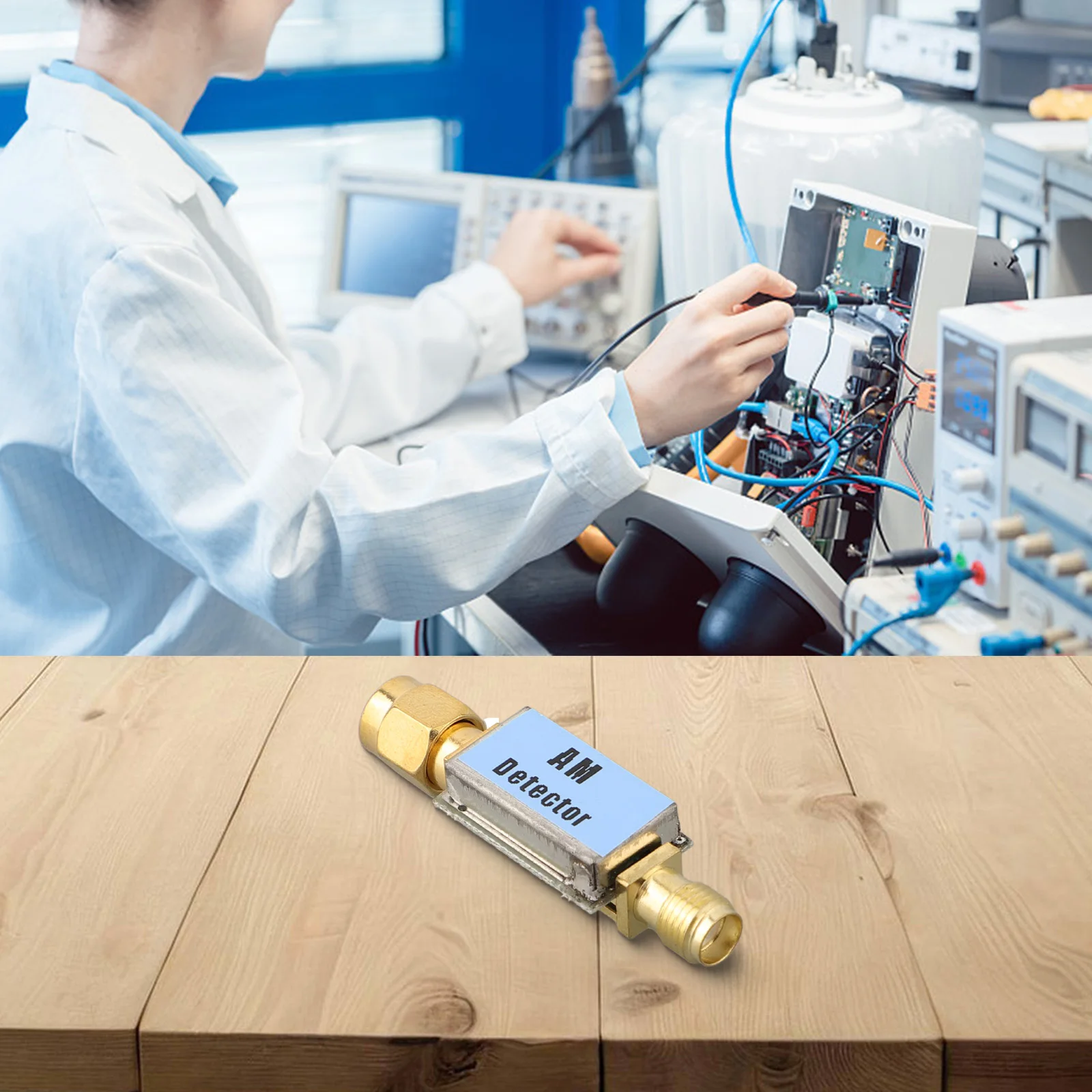 AM Signal RF Module Level And Amplitude Detection Twice As Sensitive Applied To AM Signal Envelope Detection Convenient To Carry