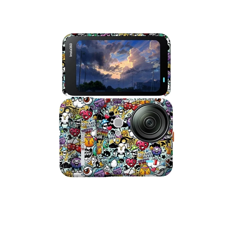 

Sticker For Insta360 GO Ultra Camera Protection Scratch-Proof Colorful Sticker Protection Film for Insta360 GO Ultra Accessories