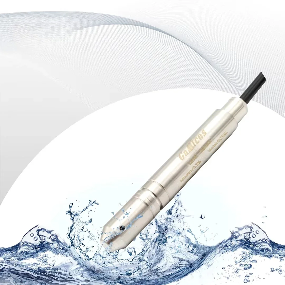 GLT530 19mm Small Diameter Probe RS485 Hydrostatic Dam Pond Well Water Level Sensor