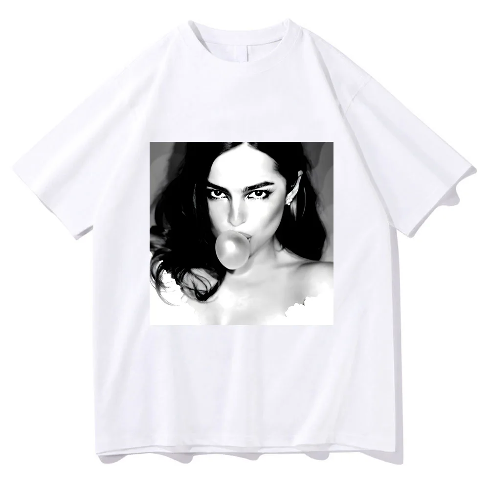 Addison Rae T-shirt Graphic Printing Hip Hop Cotton Tee-shirt Short Sleeve Gothic O-neck Tshirts Women Clothes Fashion Clothing