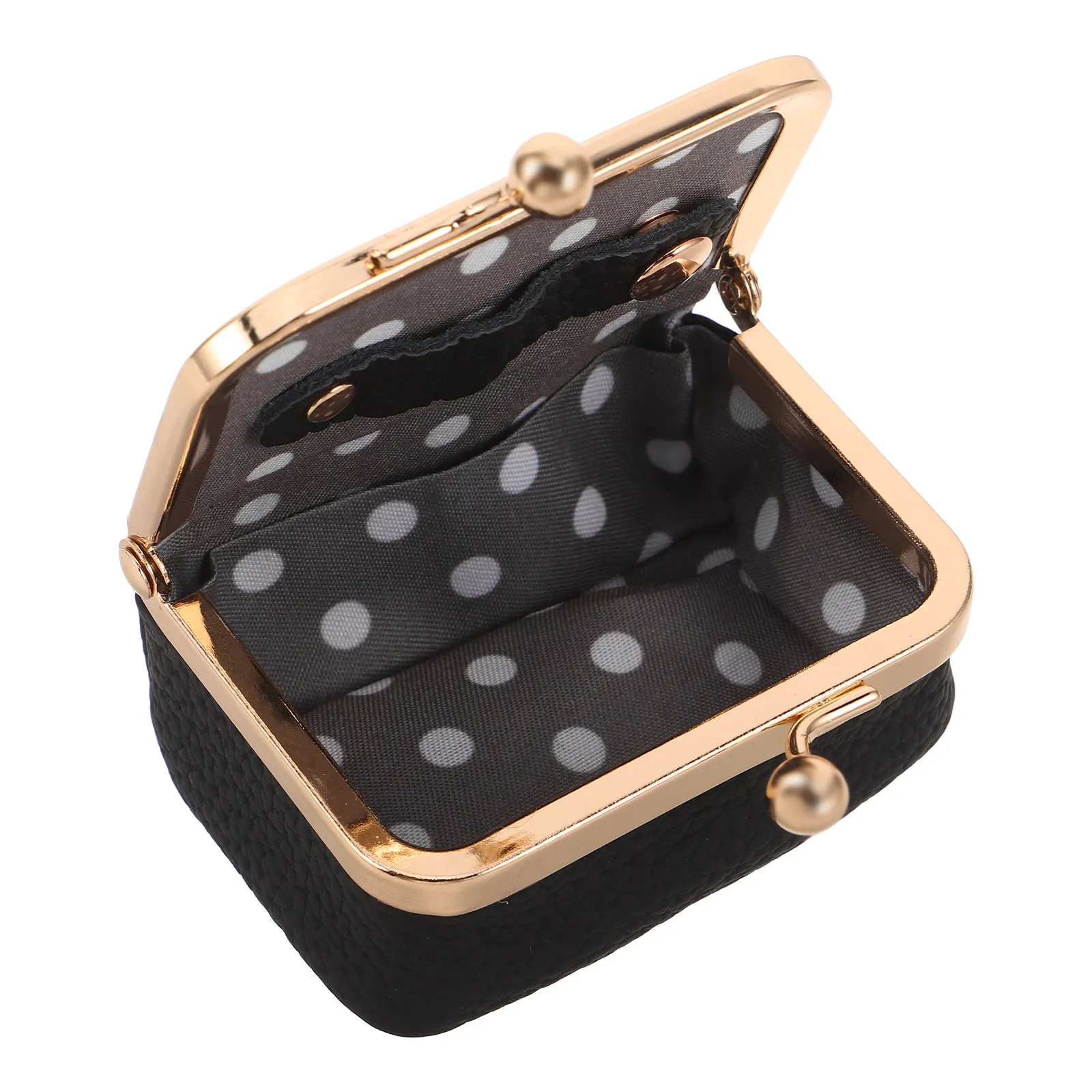 Mini Traveling Jewelry Box Black Compact Ring Earrings Organizer Case Portable Travel Jewelry Storage Organizer