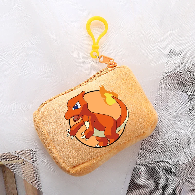 Nuovo portafoglio Pokemon Zero Pikachu Kawaii Anime Figure Mini portamonete Zaino Ornamenti decorativi e pendenti Borsa portaoggetti regalo