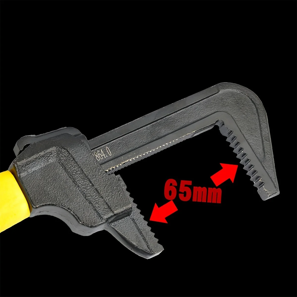 Adjustable Hand Wrench Multi-function Spanner Plumbing Wrench F Type Large Opening Manual Tools Spanner Wrench Pipe Repair Tools