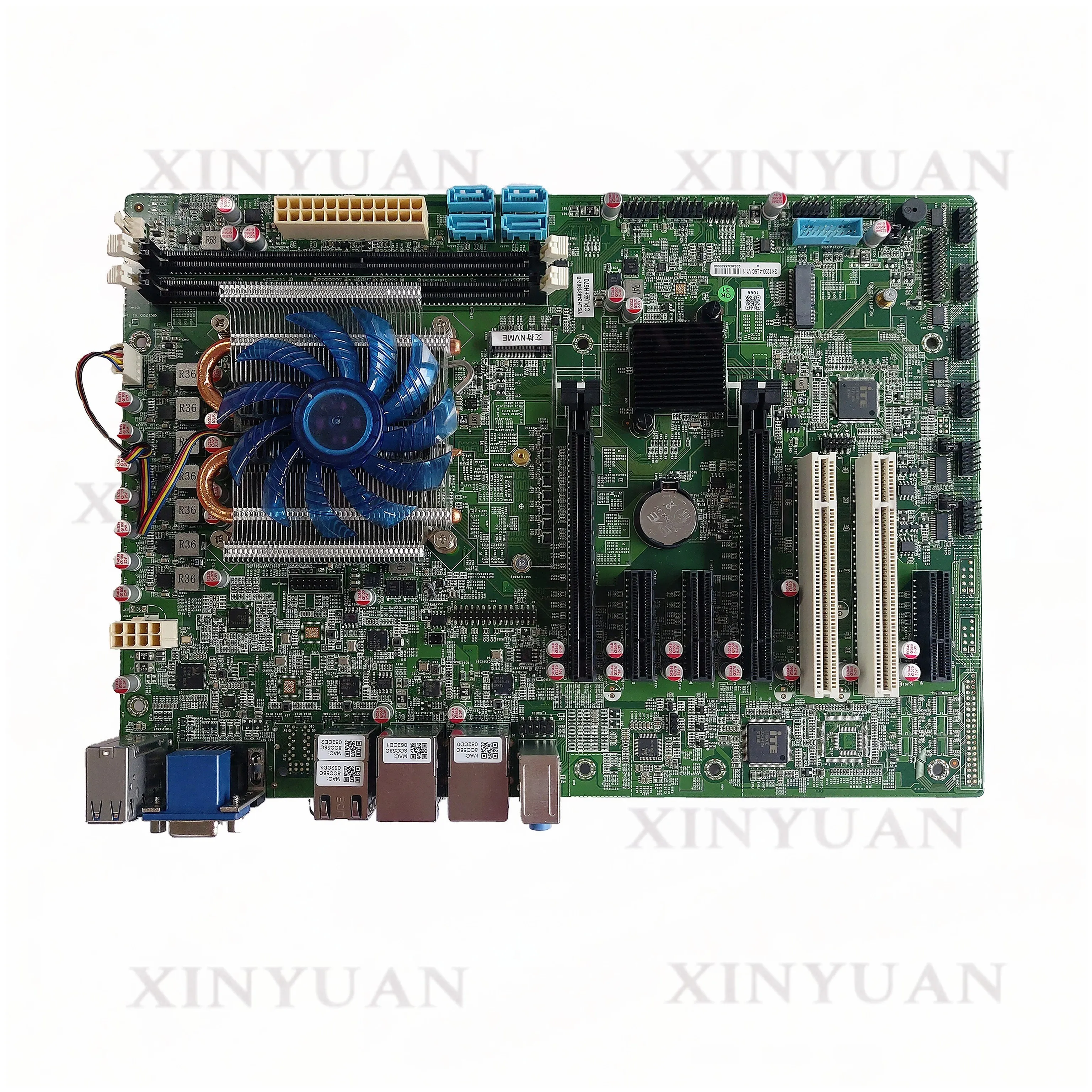 ELSKY H670 12Gen Motherboard ATX GK1200 with CPU RAM 8USB 4K Support DDR4 PCIE*5 LPT*1