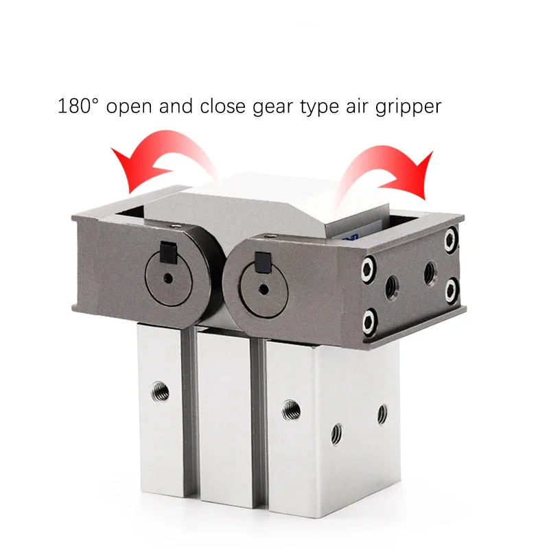 MHW2 Air Gripper Pneumatic Finger 180° Angular Type Rack Pinion Type Air Cylinder SMC MHW2-20D/D1 MHW2-25D/D1  MHW2-32D/D1