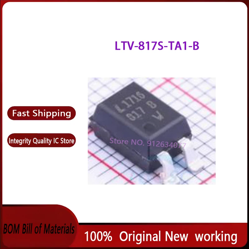 (100PCS) LTV-817S-T…
