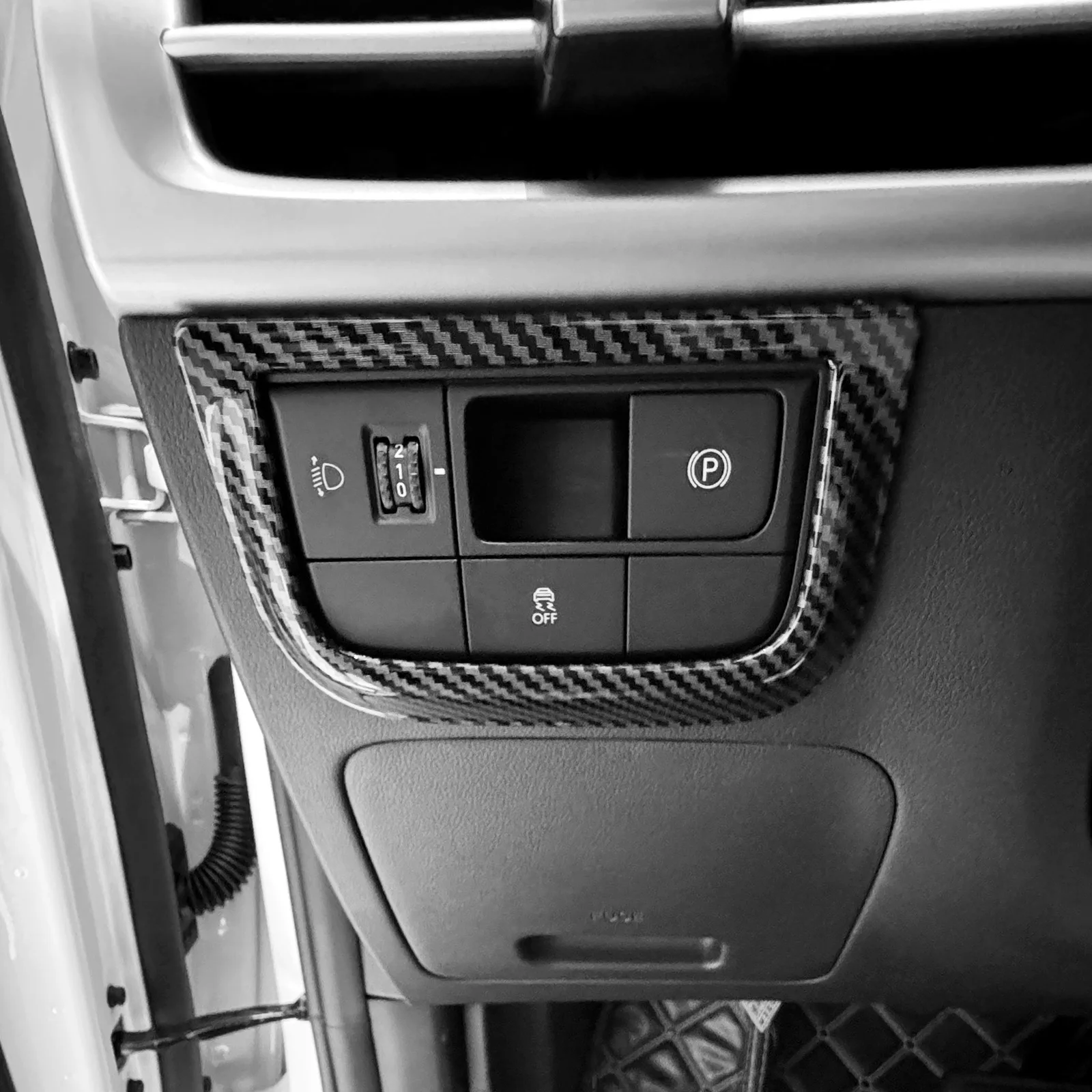 

Auto Inner Headlight Head Lamp Adjustment Switch Button Cover For Hyundai Tucson NX4 2025 LHD RHD