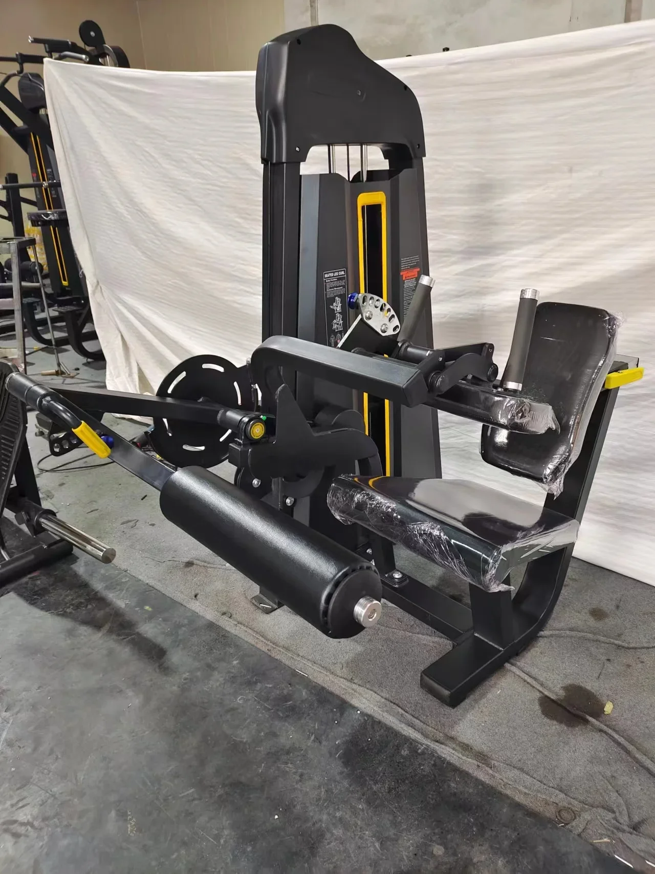 

Gym Fitness Equipment Home Machine Seated Leg Curl Extension Trainer