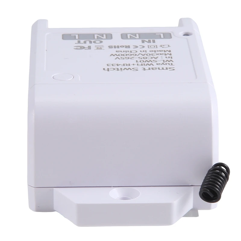 Zigbee Graffiti Wifi On/Off 30A WIFI+RF433 High Power Remote Control Voice Lamp Smart Switch Multifunction Switch