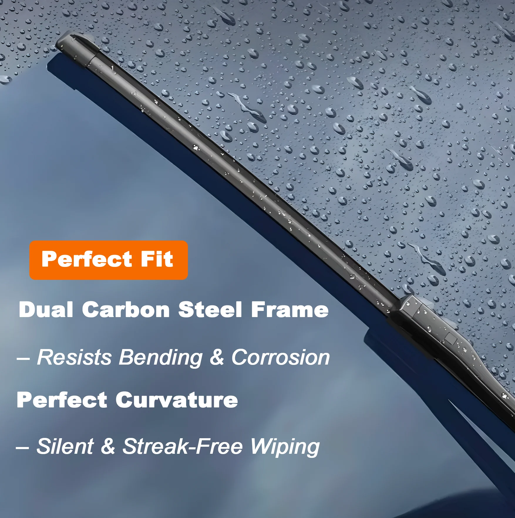 Kcimo Front Windshield Wiper Blades For Nissan Navara D22 1997-2004 Windscreen Window Car Accessories