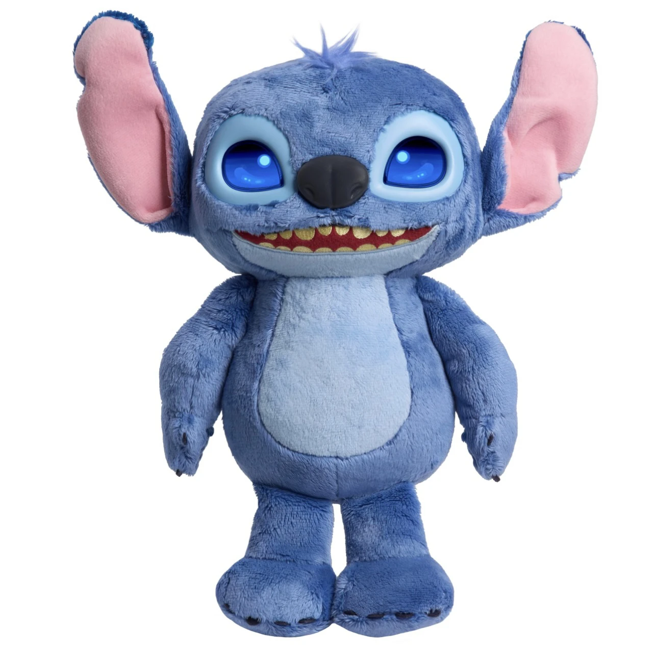 Muñeco de Peluche de Stitch de Disney, Emite Sonidos, Se Ilumina, Interactúa, Juguete de Peluche de Simulación Eléctrica, Regalo de Cumpleaños, Película, Anime, Periferia