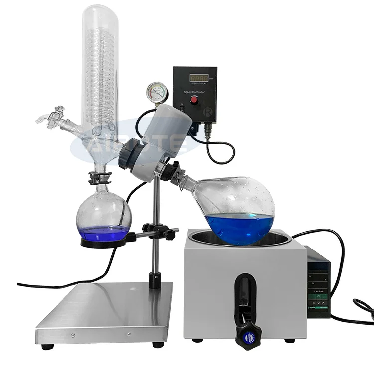 Mini Volume Small Scale Capacity Lab Extracting Distillation Equipment Crystallizer Vacuum Rotovap Rotavap Rotary Evaporator