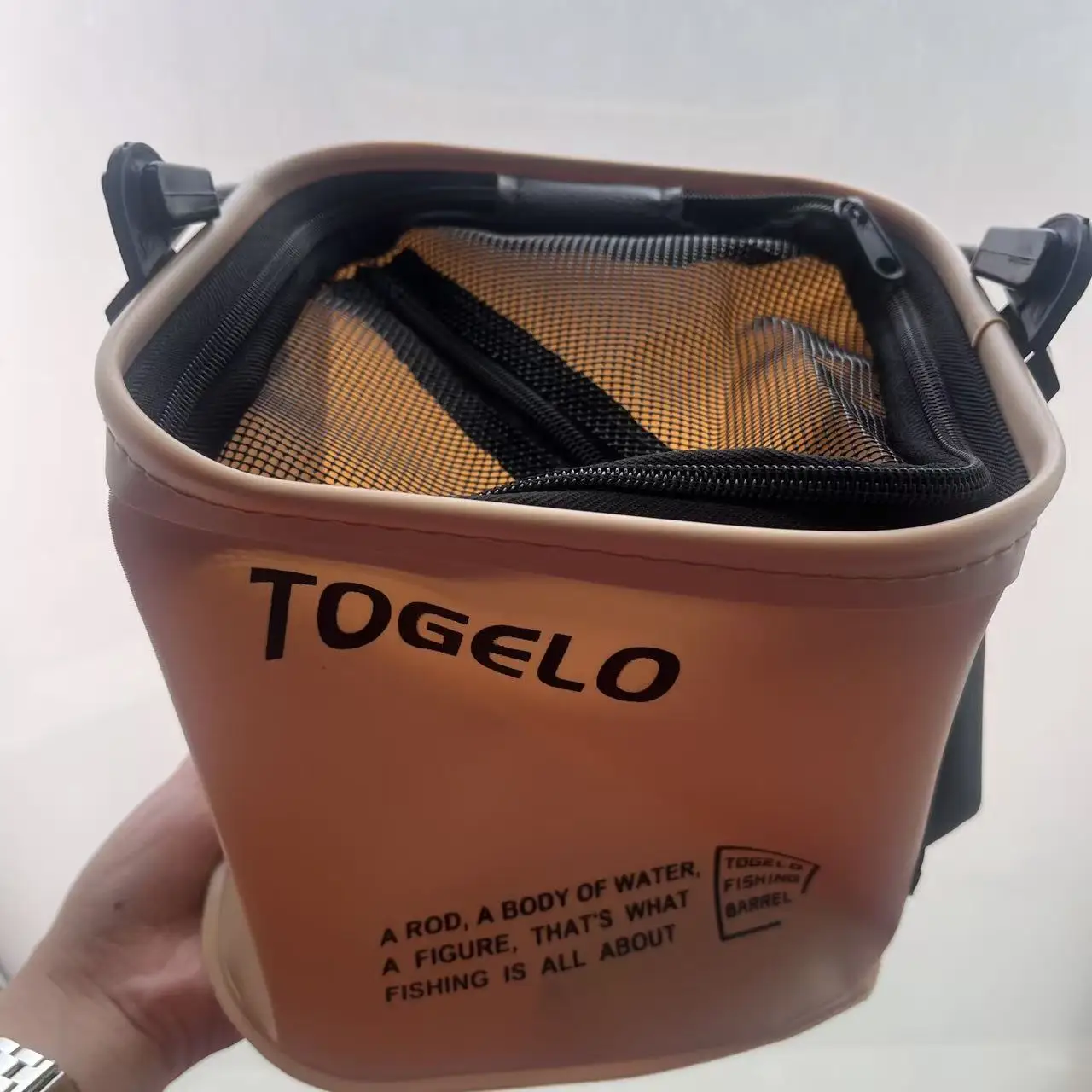 8L/13L Fishing Bucket Tackle Accessory Suitcase - Sports Entertainment Fishing Supplies All-in-One Gear Organizer view 6