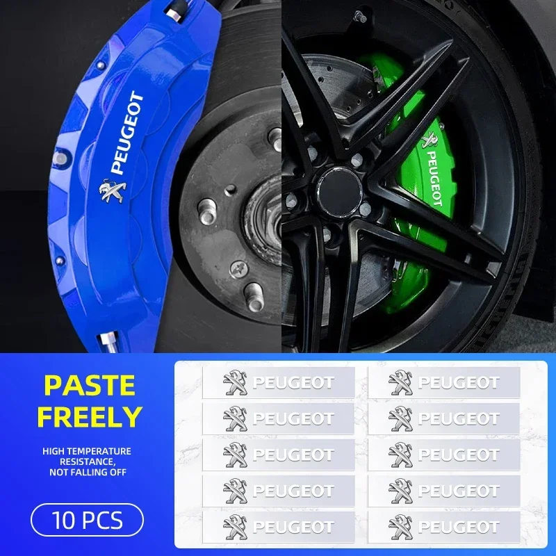 Pegatina protectora para manija de puerta de coche, pegatinas protectoras para espejo retrovisor para Peugeot 206 208 306 307 308 508 106 107 108 2008 3008 5008