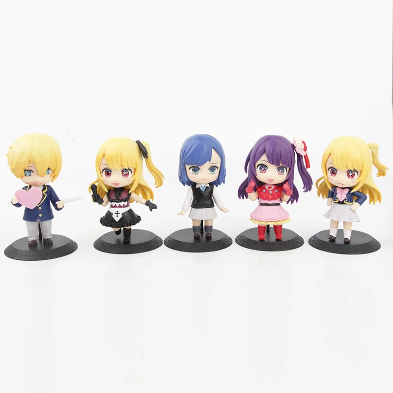 10 sztuk/zestaw OSHI NO KO Girls Anime zabawki figurki akcji 10CM