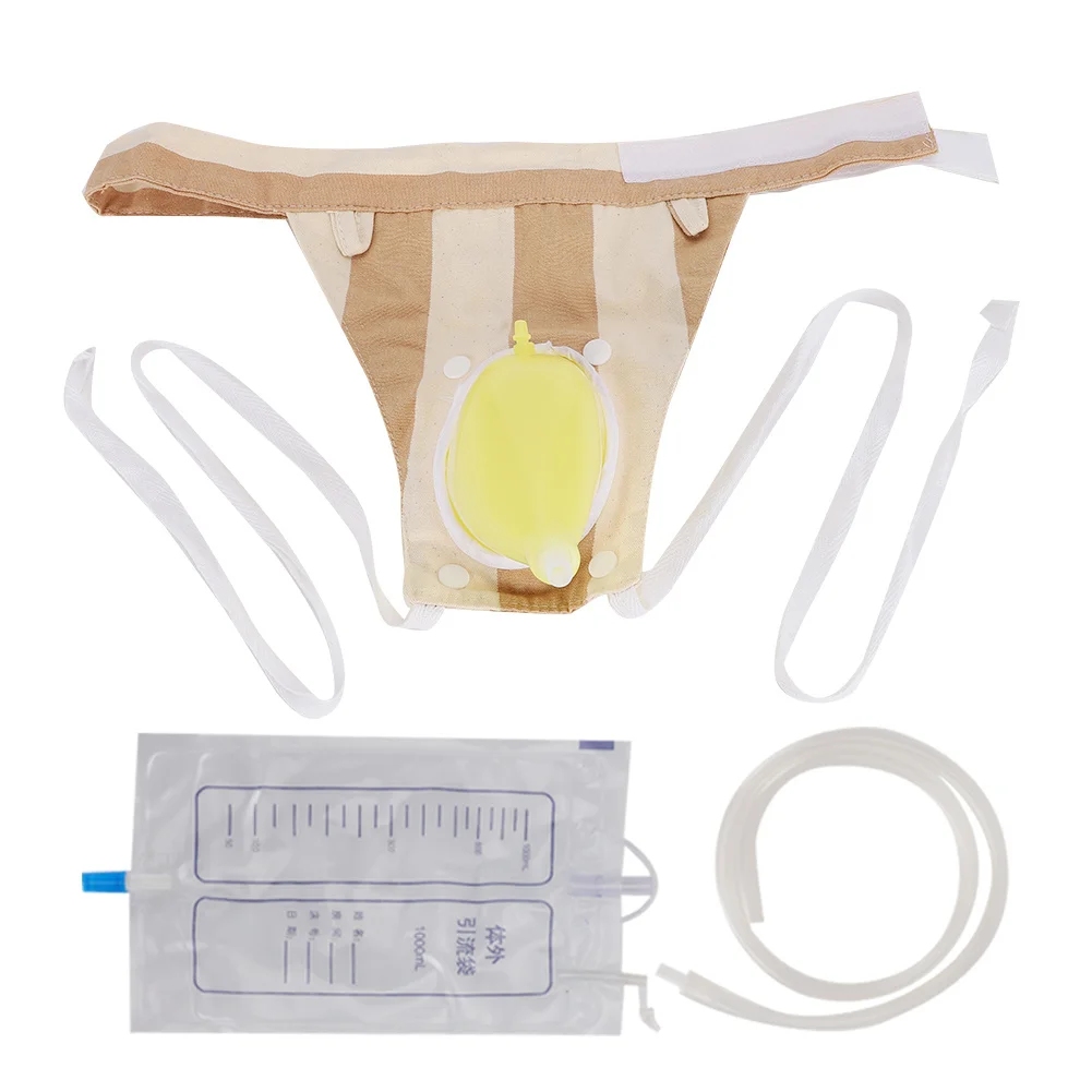 

Portable Urine Bag with Pee Catheter Night Bag for Men Female Continent People With Mobility Disorders Urine Collector Bag