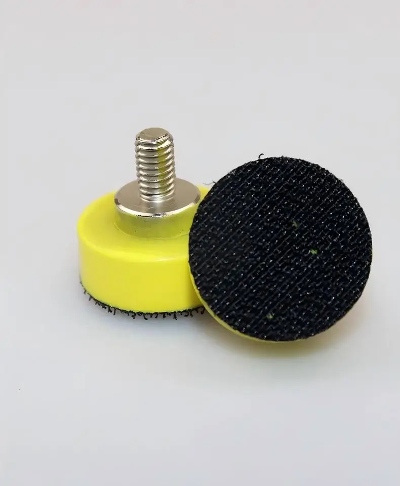 2pcs Pneumatic polishing machine suction cup 1-inch sanding machine M6 handle grinding disc chassis