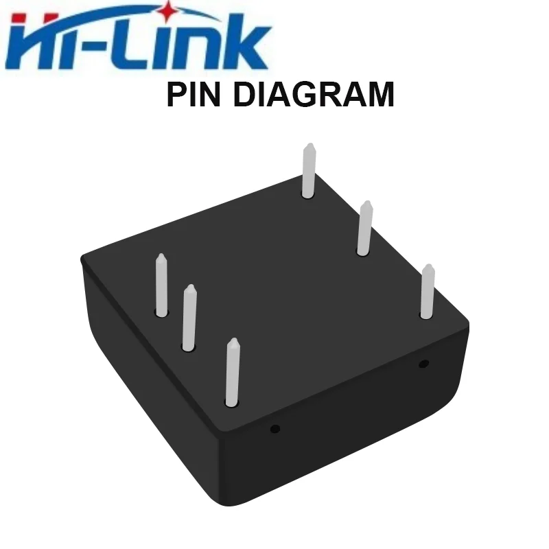 2pcs Hi-Link URA4812YMD-20WR3 20W Isolated DC-DC Module 18-75V Ultra Wide Input ±5V ±12V ±15V Dual Output 1500V Isolation