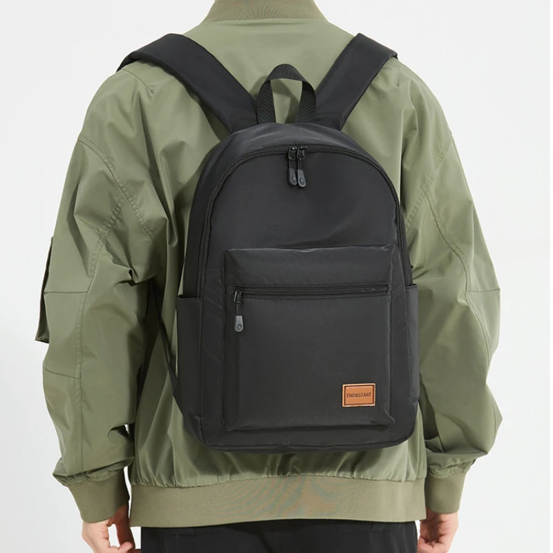 メンズバックパック2025-メンズノートパソコンバッグ-大学生-大容量バックパック-コンピューター用-オックスフォード生地-日本男性リュックサック