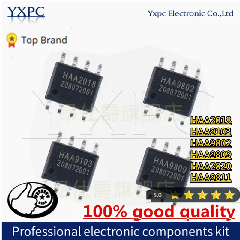 

10pcs 100% New HAA2018 HAA9103 HAA9802 HAA9809 HAA2820 HAA9811 HAA2018A SOP Chips IC