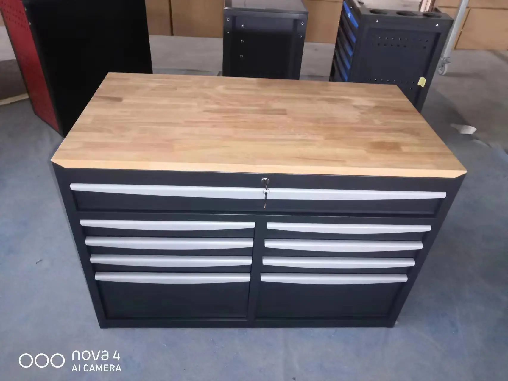 2025Heavy Duty Steel Rolling Tool Cabinet Multi-Functional Workshop Repair Trolley Customizable OEM Support