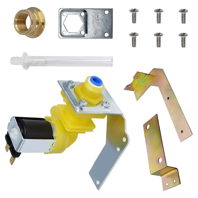 【NUEVO】 Piezas de repuesto 000008484 33129030 IH9122 Kit de válvula de entrada de agua para máquina de hielo 000009122 para modelos Manitowoc