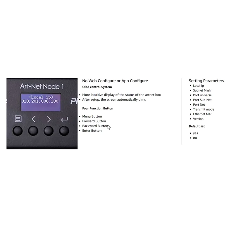 Imagem -06 - Artnet-bi-direcional Dmx Ethernet Iluminação Controlador Universo