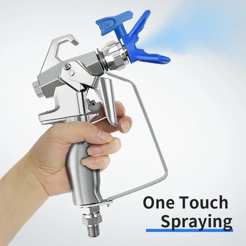 

Airless Paint Sprayer Gun High Pressure Contractor 2-finger airless Paint Spray Gun No spraying Machine 3600Psi 24.8MP