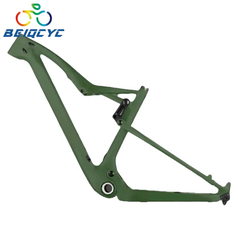 

Carbon Fiber Full Suspension 29er BOOST 148 Thru-Axle MTB Mountain Frame BSA XC Internal Cable Suspension Frame